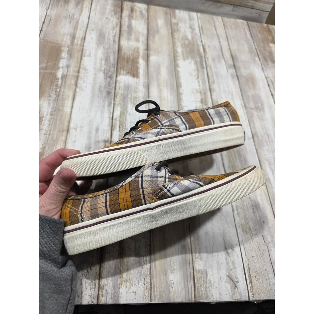 Vans Authentic Plaid Low Top Sneakers Men‎ 5 Women 6.5 Casual Lace Up Shoes